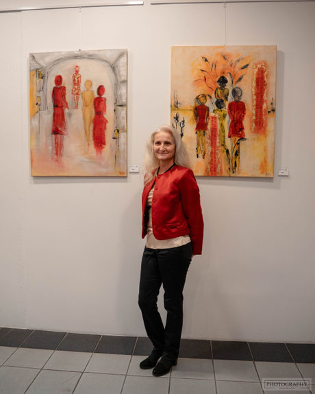 Figürliche Abstraktionen von Irmgard Götzl