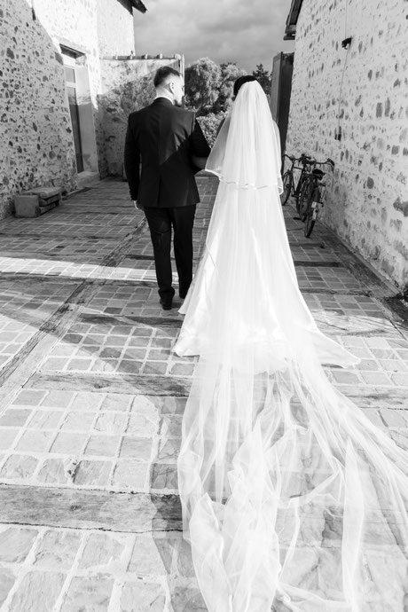 photographe mariage domaine les hirondelles mariage bohème chic élégant romantique haut de gamme