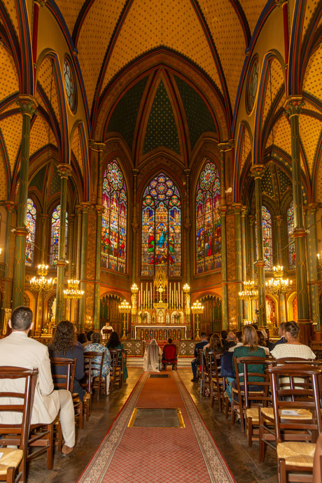 photographe mariage paris église parisienne photo mariage bohème chic élégant romantique haut de gamme