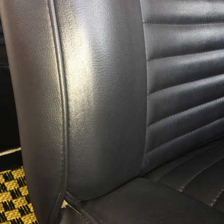 コルチナの座席の傷を豊田市のリペア業者が美しく補修