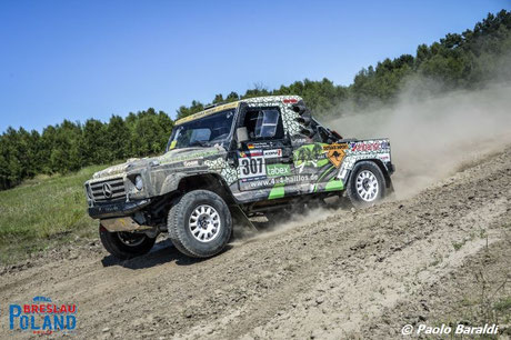 Franck e Stephan Stensky (DE). vincitori Car Cross Country