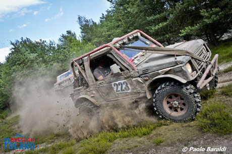 Matthias e Martin Hertwig secondi tra le auto Extreme con il loro piccolo Suzuki Samurai