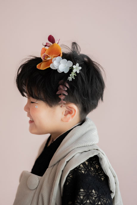 造花ヘッドドレス