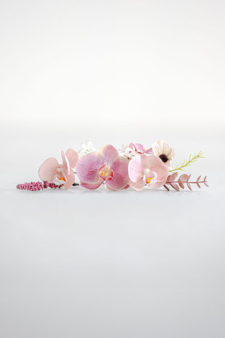 造花ヘッドドレス