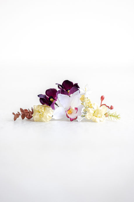造花ヘッドドレス