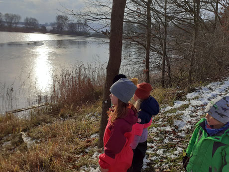 Ausflug der "Steine" zum Salzsee in Lapitz