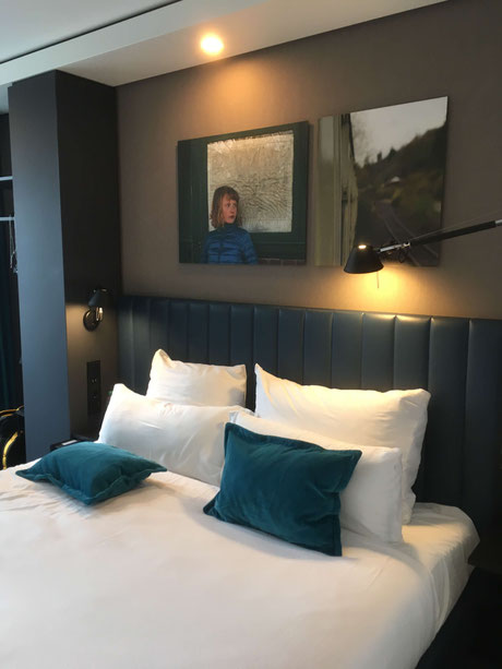 Our room at Motel One Glasgow Central