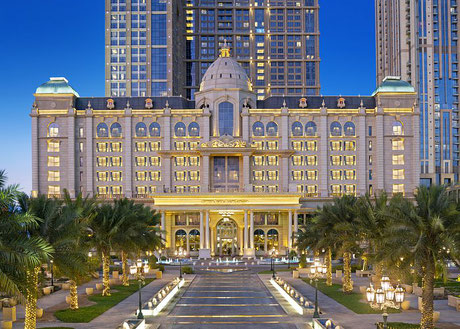 habtoor palace Dubaï, luxe, VIP, démesure, détente, spa, prestigieux 