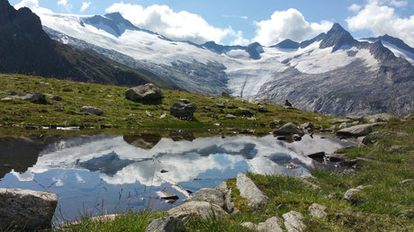 Wanderung von der Frühstückspension Bergkristall aus