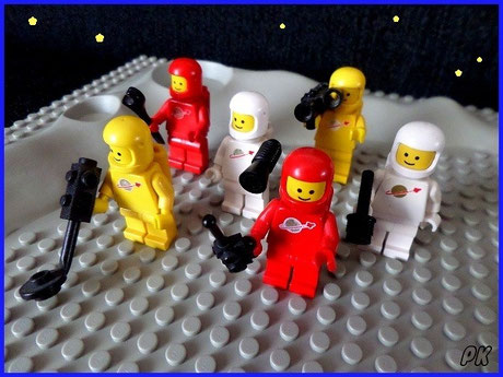 6701 Space Mini Figures