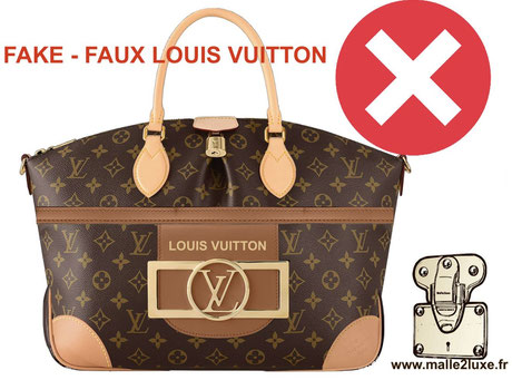 Contrefaçon : Comment reconnaitre faux Louis Vuitton ? - Malle2luxe