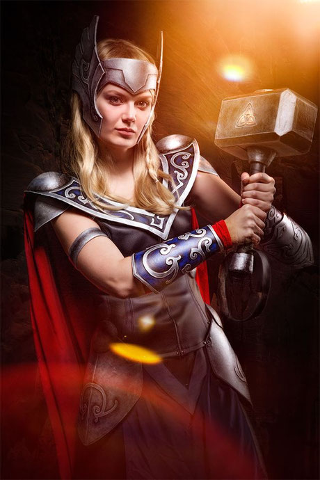 Lady Thor, Marvel Cosplay & Design: Krystl Cosplay Photo: Eos Andy