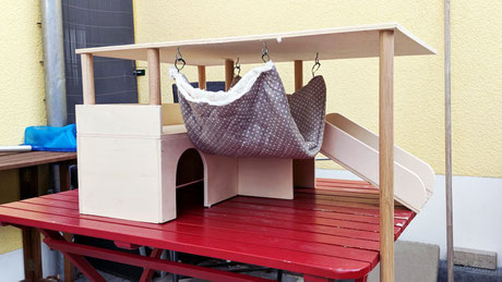 Meerschweinchen Haus DIY Holzarbeit