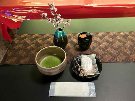 『福寿園』のお抹茶＆和菓子セット