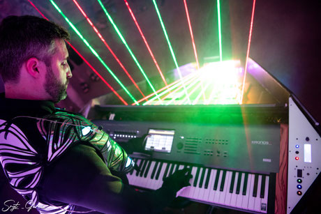 Laser Harp performer, composer & pianist