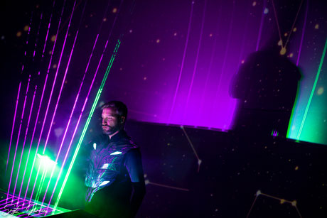 Laser Harp performer, composer & pianist