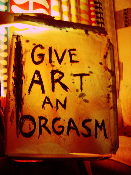 image: GIVE ART AN ORGASM - Henrik Aeshna (SchizoPoP Manifesto)