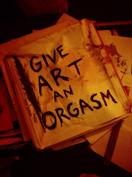 image: GIVE ART AN ORGASM - Henrik Aeshna (SchizoPoP Manifesto)