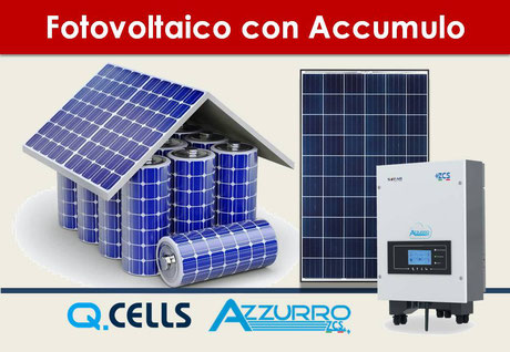 Offerta Kit fotovoltaico 6,6KWp più kit batteria 15KWh tutto incluso prezzo chiavi in mano 