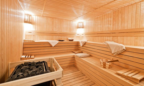 Construction d'un sauna au Maroc