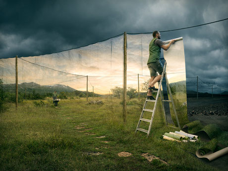 Obra gráfica de Erik Johansson.