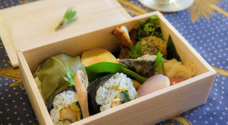 森の素材の特別ランチ