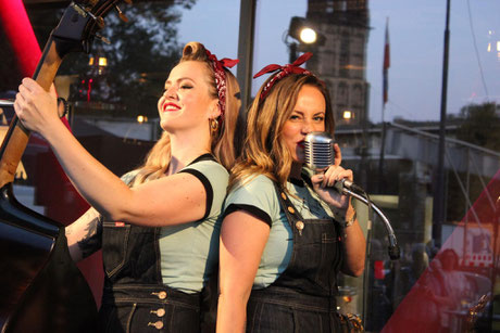 Silverettes Robbie Experience Gesangskurs Gesangsworkshop Gesangsunterricht Rockabilly Rock Roll Popgesang Unterricht