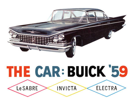 1959 BUICK Promotion