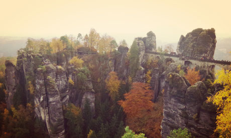 Herbst an der Bastei