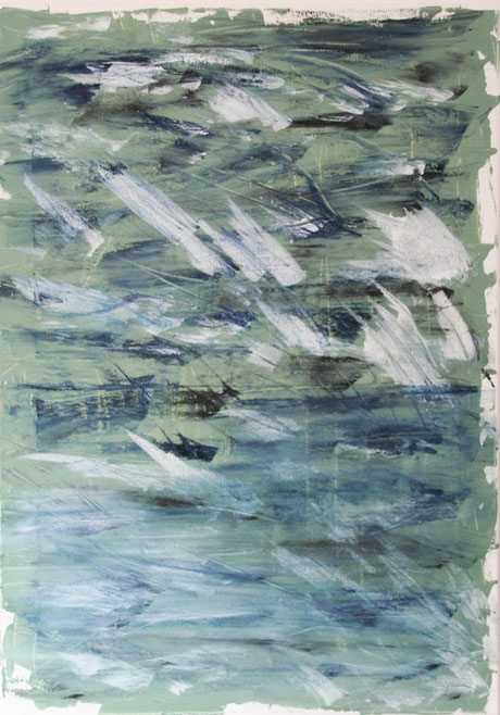 1 | Öl und Acryl auf Leinwand, 50x70cm