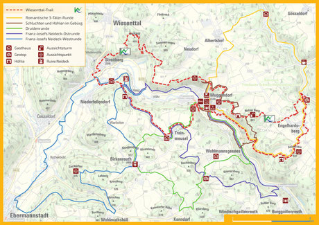 Top-Touren "Muggendorf im Gebürg" (im Flyer)