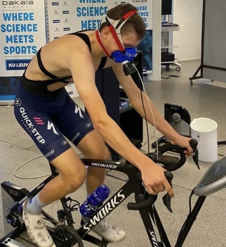 test à l'effort, Namur, Charleroi, vélo, cycliste, sportif