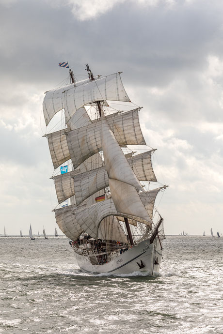 Artemis unter Segeln beim Wilhelmshaven-Sailing-Cup