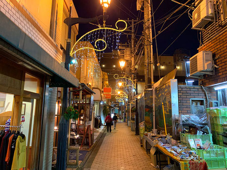 商店街のディスプレイ サイン 看板