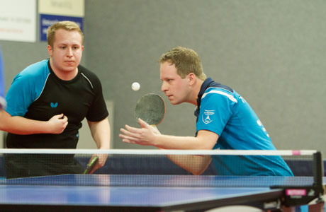 Überzeugten: Fabio Deckert und Andreas Wibbe. Foto: Laame