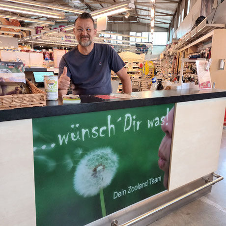 Herr Riess vom Zooland in Frechen