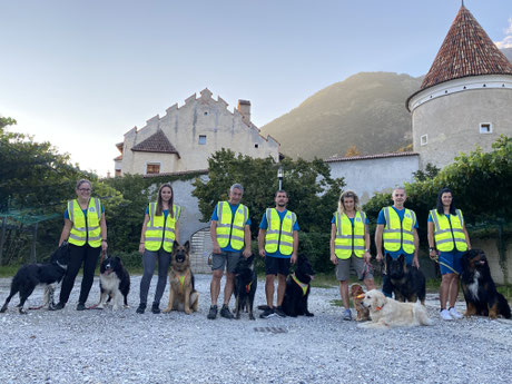 Such- und Rettungshunde Vinschgau, Gründungsmitglieder, Mantrailing Vinschgau Südtirol