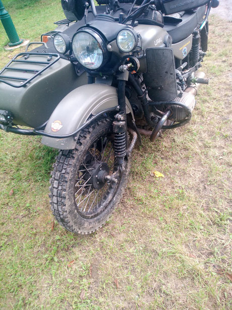 lost glass, bent crash bar, but that's pretty much it after the crash down the hill