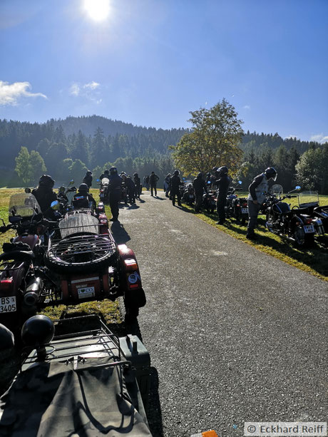 just before leaving to the offroad-tour