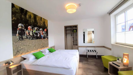 Doppelzimmer zur Nutzung im Doppelpack