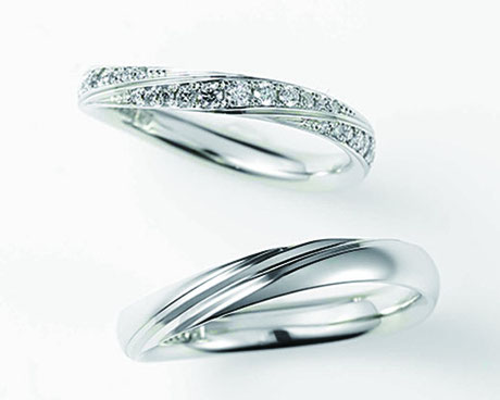 PilotBridal WeddingRings Bright