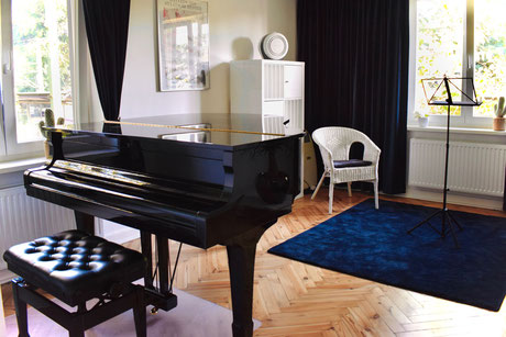 Klavierraum für den Klavierunterricht in München Hadern - Großhadern