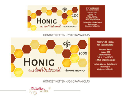 Honigetiketten, Design für Honig, Honigglasetiketten, Etiketten, Imker, Honiggläser Honig Labels honig etikett honigetikett honigglas label bienen imker bienenhonig honigglasetikett honiglabel honigetiketten 