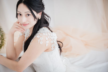 岐阜・各務原のフォトスタジオひでんちのフォトウェディング 写真だけの結婚式 可児や土岐からでもお気軽にお問い合わせください