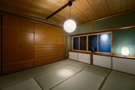岐阜・各務原・関・美濃加茂フォトスタジオひでんちの建築写真　リノベーションした和室の撮影
