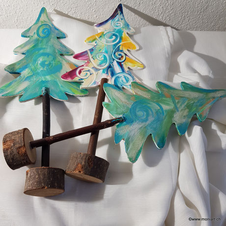 Tannen aufstellen x-mas deko