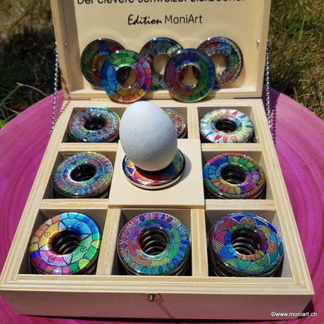 Egg-Bert, Eierbecher Mandala rund