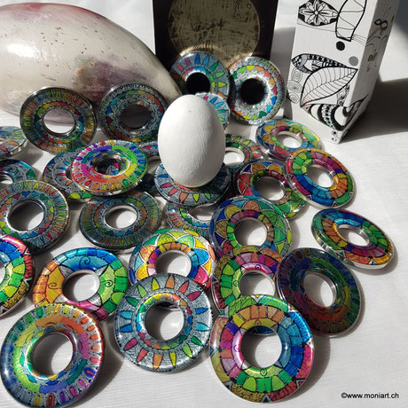 Egg-Bert, Eierbecher Mandala rund