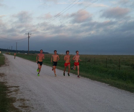 Intervall workout on "John-Pain-Route"