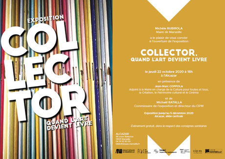 image de l'exposition collector quand l'art devient livre à l'Alcazar